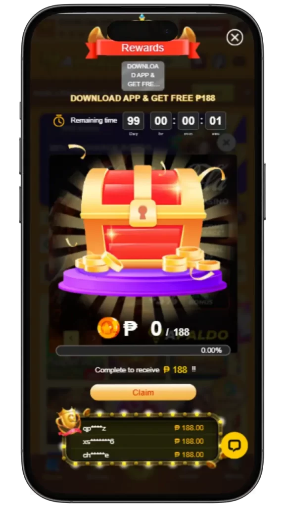 Apaldo Claim bonus